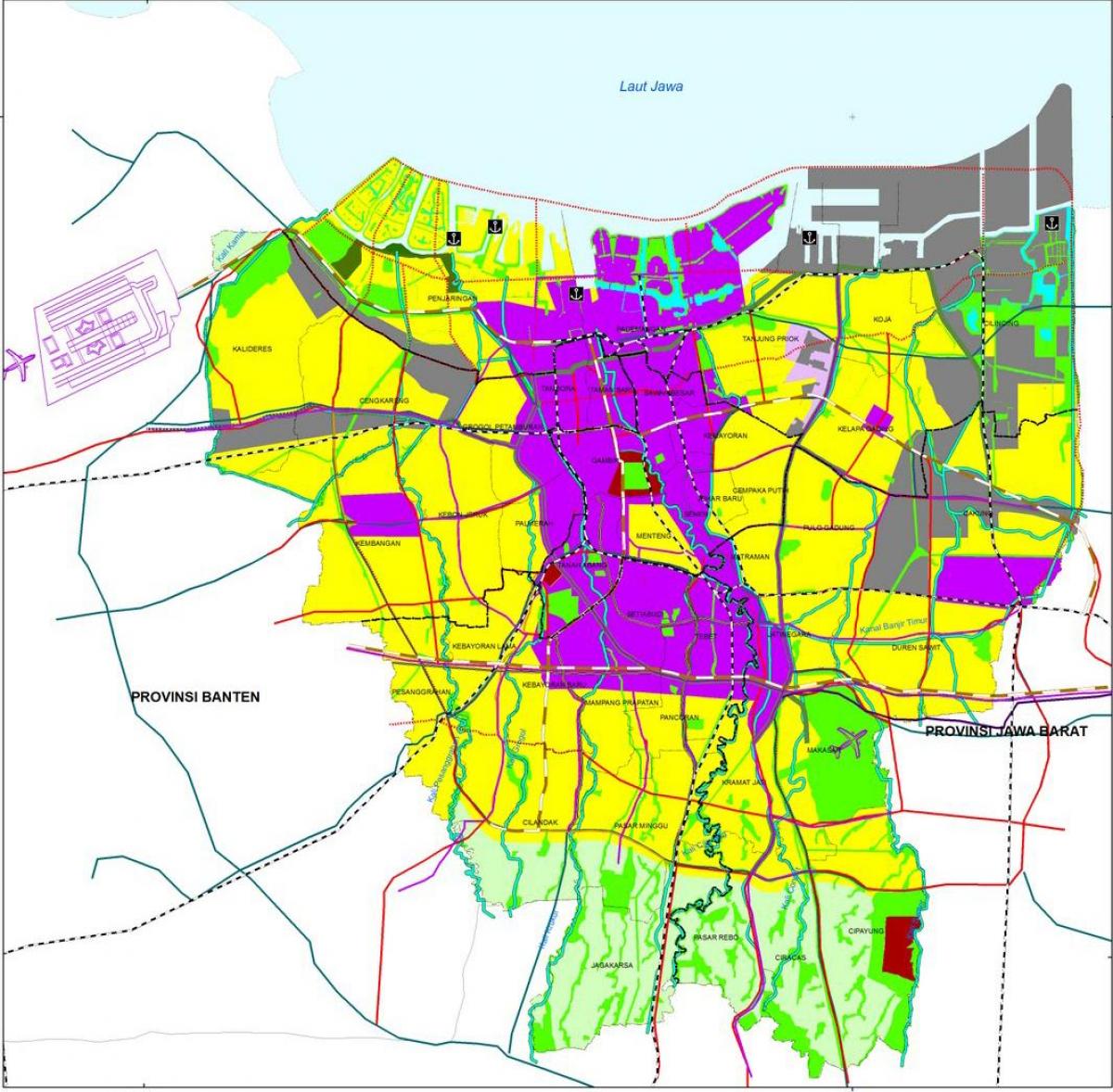 карта Джакарта на КОНВЕНЦИЯТА за биологичното разнообразие