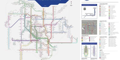 Маршрут TransJakarta картата
